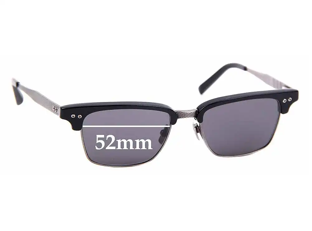 Sunglass Fix Ersatzgläser für Dita Statesman Three DXR 2064 A - 52mm Wide Sunglass Fix Ersatzgläser für Dita Statesman Three DXR 2064 A - 52mm Wide