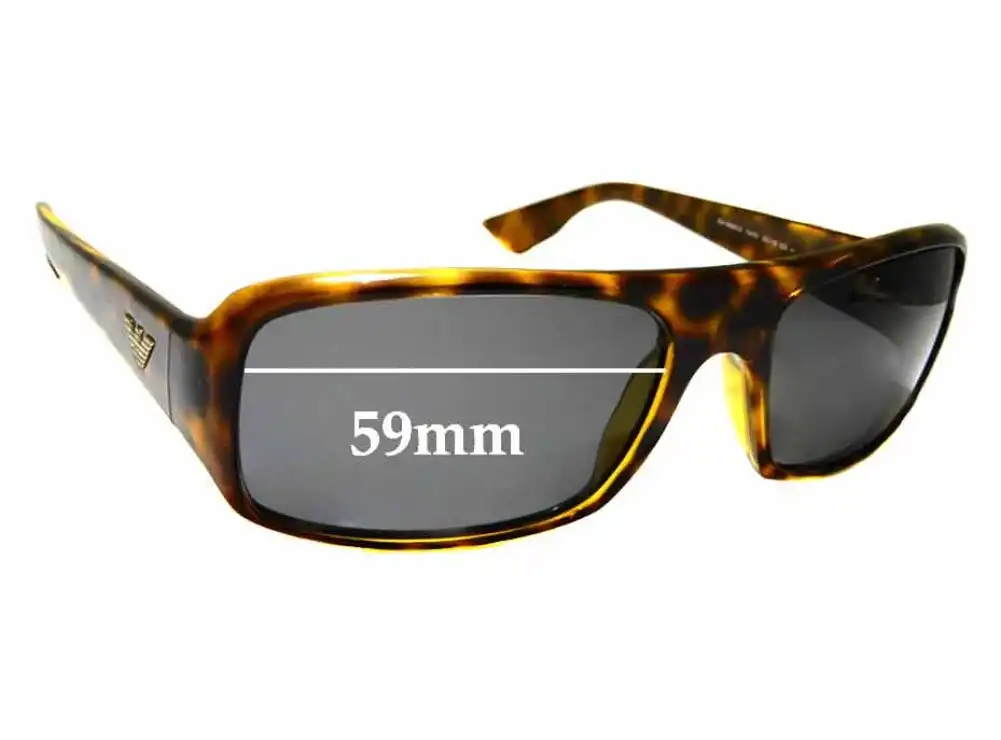 Sunglass Fix Ersatzgläser für Emporio Armani EA9665/S - 59mm Wide Sunglass Fix Ersatzgläser für Emporio Armani EA9665/S - 59mm Wide