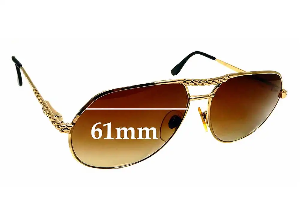 Sunglass Fix Ersatzgläser für Ettore Bugatti EB502/S - 61mm Wide Sunglass Fix Ersatzgläser für Ettore Bugatti EB502/S - 61mm Wide