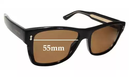 Sunglass Fix Ersatzgläser für Gucci GG1149/S - 55mm Wide Sunglass Fix Ersatzgläser für Gucci GG1149/S - 55mm Wide