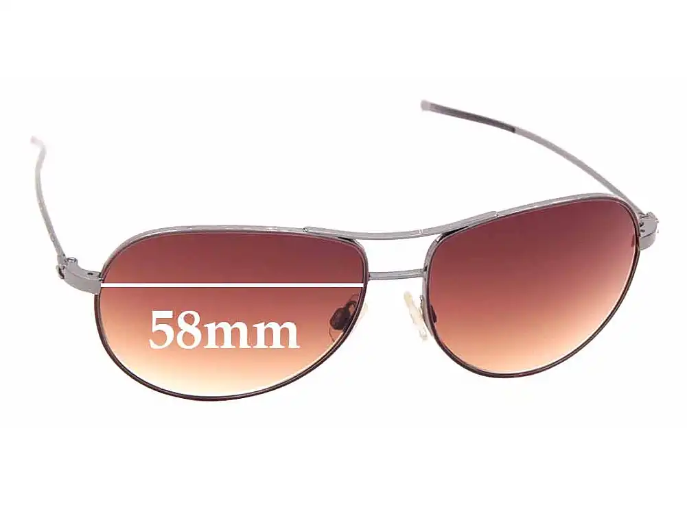 Sunglass Fix Ersatzgläser für Hogan HO05 - 58mm Wide Sunglass Fix Ersatzgläser für Hogan HO05 - 58mm Wide