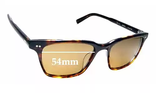 Sunglass Fix Ersatzgläser für John Varvatos V601 - 54mm Wide Sunglass Fix Ersatzgläser für John Varvatos V601 - 54mm Wide