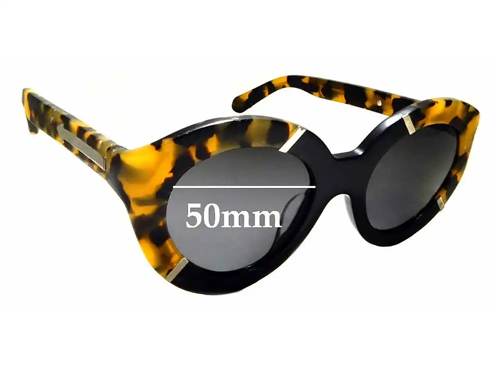 Sunglass Fix Ersatzgläser für Karen Walker Flowerpatch - 50mm Wide Sunglass Fix Ersatzgläser für Karen Walker Flowerpatch - 50mm Wide