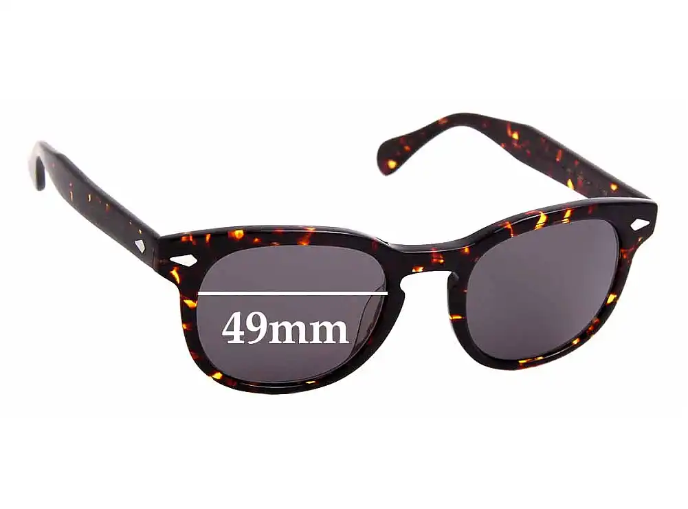 Sunglass Fix Ersatzgläser für Moscot Gelt - 49mm Wide Sunglass Fix Ersatzgläser für Moscot Gelt - 49mm Wide