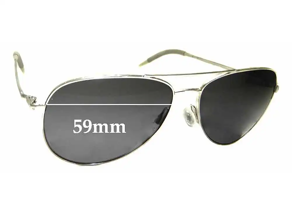 Sunglass Fix Ersatzgläser für Oliver Peoples Kannon OV1191-S - 59mm Wide Sunglass Fix Ersatzgläser für Oliver Peoples Kannon OV1191-S - 59mm Wide