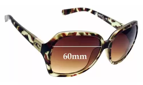 Sunglass Fix Ersatzgläser für O'Neal Tamarindo - 60mm Wide O'Neal Tamarindo Ersatzlinsen 60mm wide