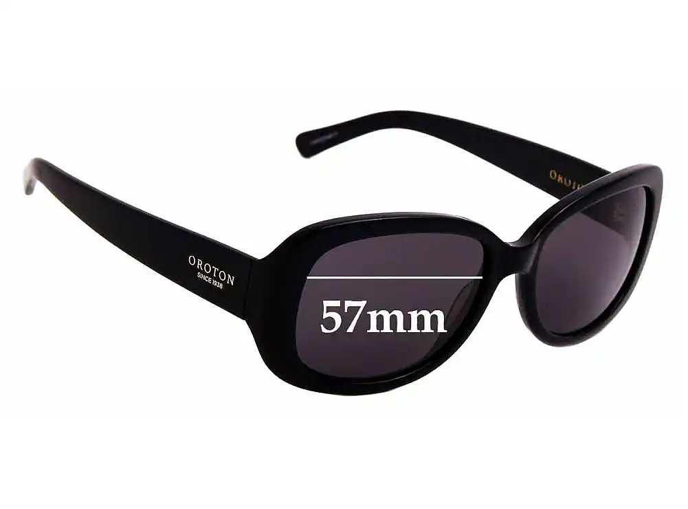 Sunglass Fix Ersatzgläser für Oroton Journey - 57mm Wide Sunglass Fix Ersatzgläser für Oroton Journey - 57mm Wide