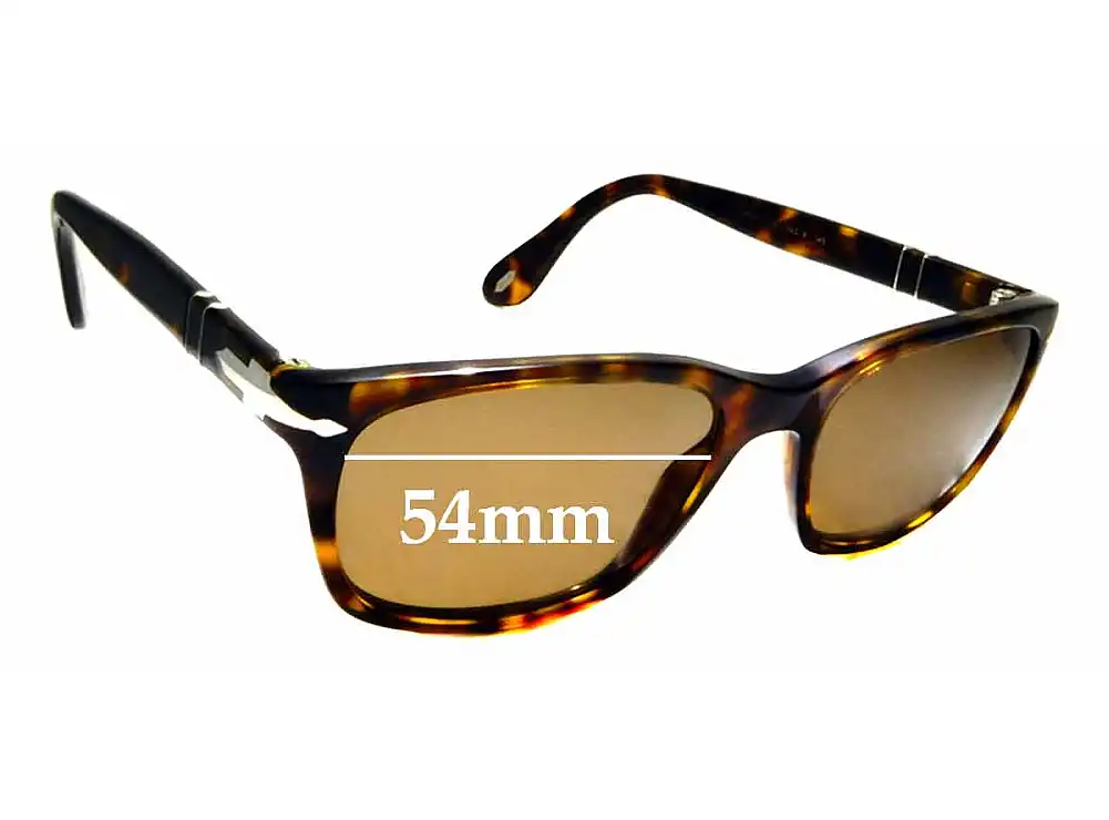Sunglass Fix Ersatzgläser für Persol 3012-V - 54mm Wide Sunglass Fix Ersatzgläser für Persol 3012-V - 54mm Wide