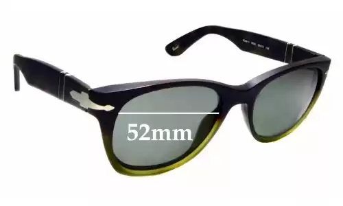 Sunglass Fix Ersatzgläser für Persol 3039-V - 52mm Wide Sunglass Fix Ersatzgläser für Persol 3039-V - 52mm Wide