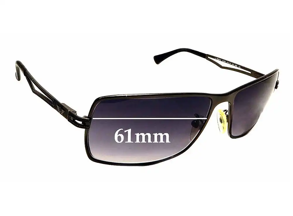Sunglass Fix Ersatzgläser für Police S8766 Rush 3 - 61mm Wide Sunglass Fix Ersatzgläser für Police S8766 Rush 3 - 61mm Wide