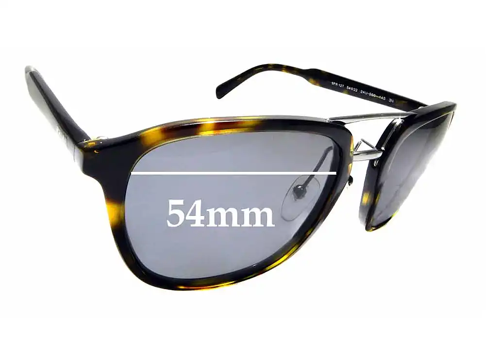 Sunglass Fix Ersatzgläser für Prada SPR12T & PR12TS - 54mm Wide Sunglass Fix Ersatzgläser für Prada SPR12T & PR12TS - 54mm Wide