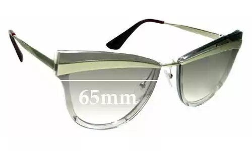 Sunglass Fix Ersatzgläser für Prada SPR12U - 65mm Wide Sunglass Fix Ersatzgläser für Prada SPR12U - 65mm Wide