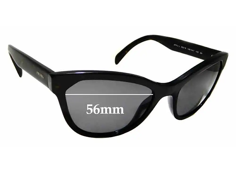 Sunglass Fix Ersatzgläser für Prada SPR21S - 56mm Wide Sunglass Fix Ersatzgläser für Prada SPR21S - 56mm Wide