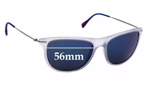 Sunglass Fix Ersatzgläser für Prada SPS01P & PS01PS - 56mm Wide Sunglass Fix Ersatzgläser für Prada SPS01P & PS01PS - 56mm Wide
