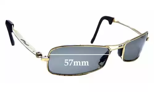 Sunglass Fix Ersatzgläser für Ray-Ban B&L Orbs Axis Square - 56mm Wide Ray-Ban B&L Orbs Axis Square Ersatzlinsen 56mm wide