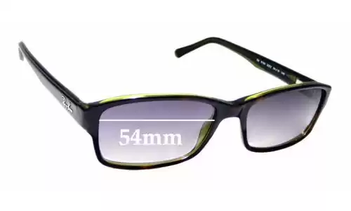 Sunglass Fix Ersatzgläser für Ray-Ban RB5169 - 54mm Wide Ray-Ban RB5169 Ersatzlinsen 54mm wide