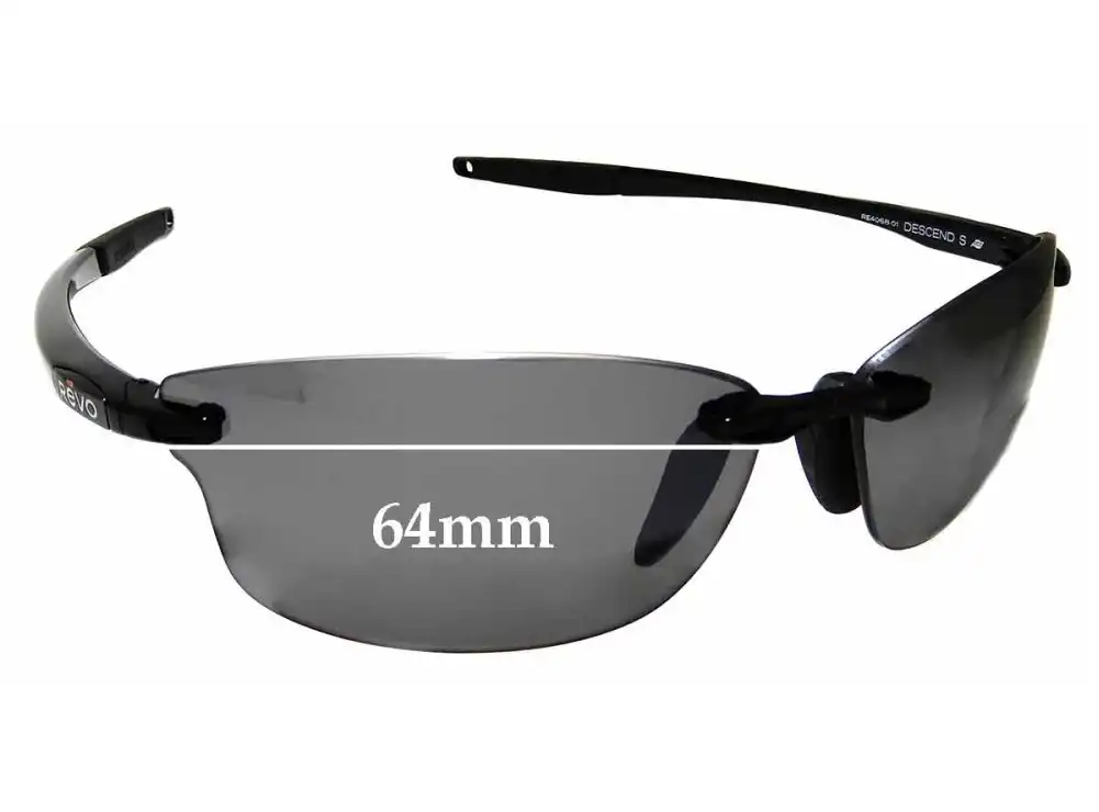 Sunglass Fix Ersatzgläser für Revo RE4068 Descend S - 64mm Wide Sunglass Fix Ersatzgläser für Revo RE4068 Descend S - 64mm Wide