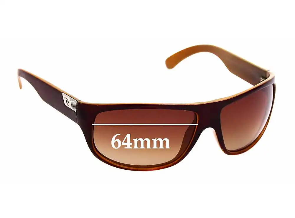 Sunglass Fix Ersatzgläser für Rip Curl Ventura - 64mm Wide Sunglass Fix Ersatzgläser für Rip Curl Ventura - 64mm Wide
