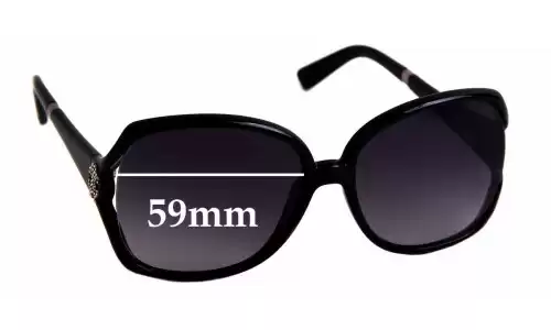 Sunglass Fix Ersatzgläser für Roberto Cavalli Danubrite 504S - 59mm Wide Sunglass Fix Ersatzgläser für Roberto Cavalli Danubrite 504S - 59mm Wide