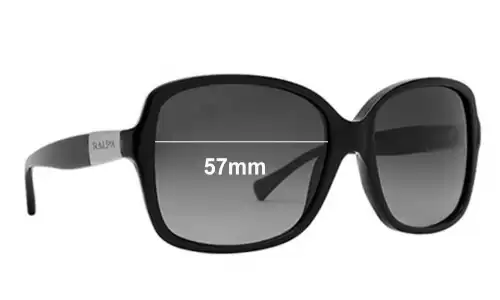 Sunglass Fix Ersatzgläser für Polo RA 5165 - 57mm Wide Polo RA 5165 Ersatzlinsen 57mm wide