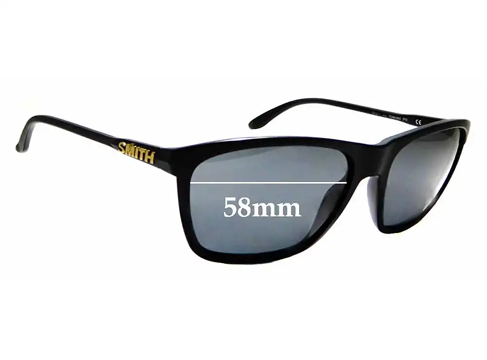 Sunglass Fix Ersatzgläser für Smith Delano - 58mm Wide Sunglass Fix Ersatzgläser für Smith Delano - 58mm Wide