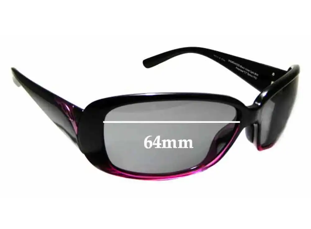 Sunglass Fix Ersatzgläser für Smith ShoreWood - 64mm Wide Sunglass Fix Ersatzgläser für Smith ShoreWood - 64mm Wide
