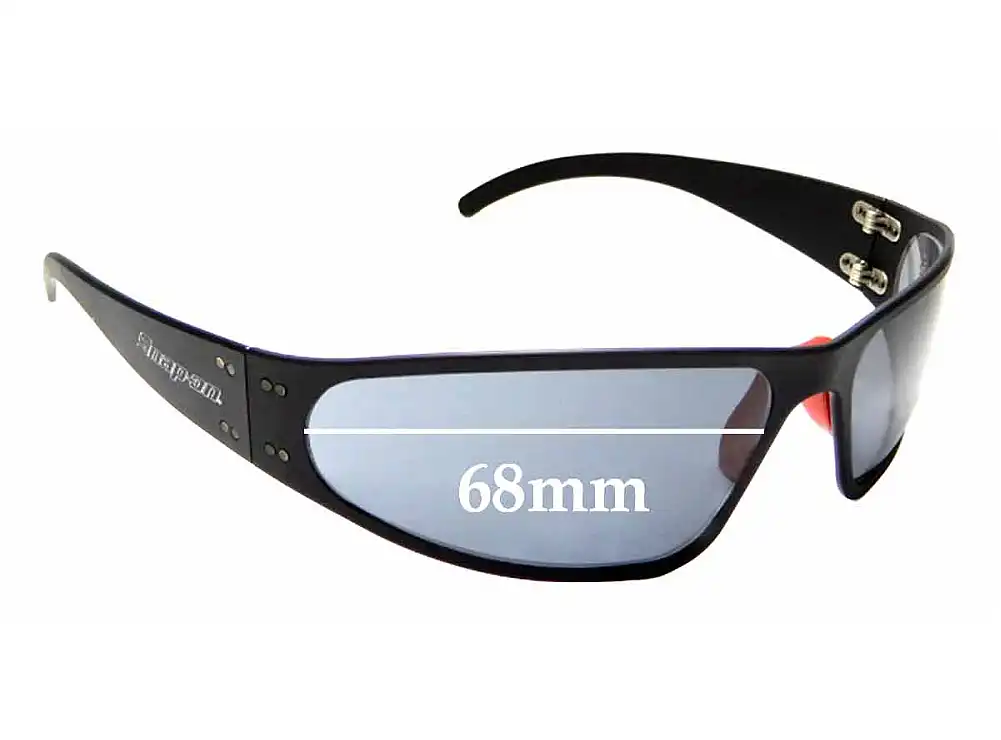 Sunglass Fix Ersatzgläser für Snap On Carb - 68mm Wide Sunglass Fix Ersatzgläser für Snap On Carb - 68mm Wide