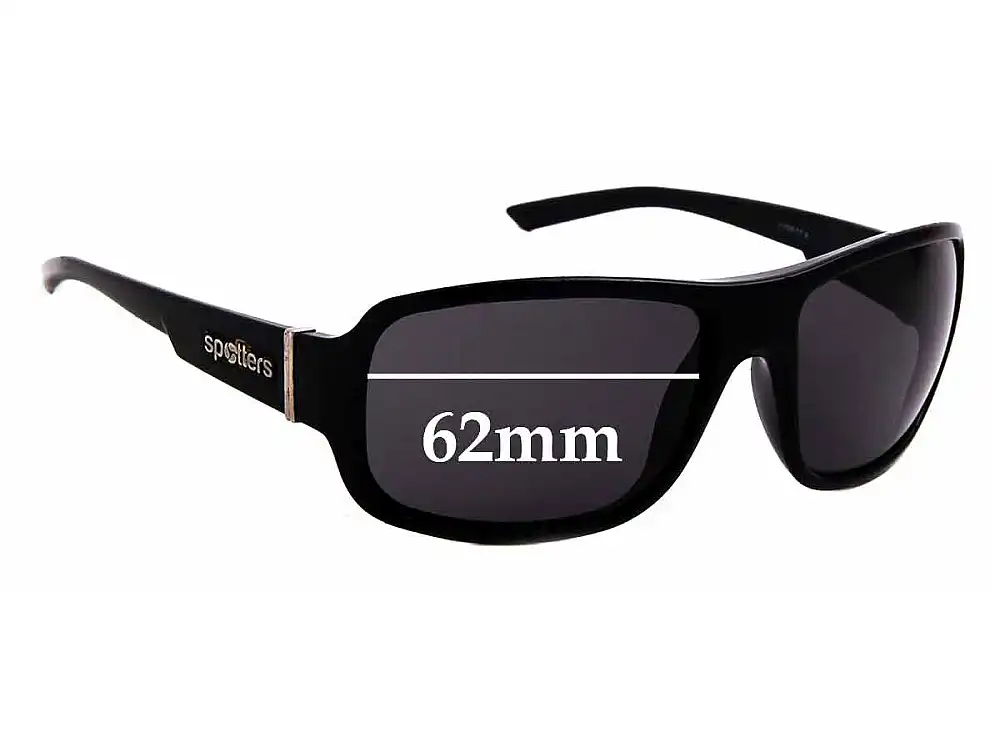 Sunglass Fix Ersatzgläser für Spotters Cortex - 62mm Wide Sunglass Fix Ersatzgläser für Spotters Cortex - 62mm Wide