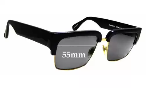 Sunglass Fix Ersatzgläser für Sunday Somewhere Little God - 55mm Wide Sunglass Fix Ersatzgläser für Sunday Somewhere Little God - 55mm Wide