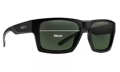 Sunglass Fix Ersatzgläser für Smith Outlier - 56mm Wide Smith Outlier Ersatzlinsen 56mm wide