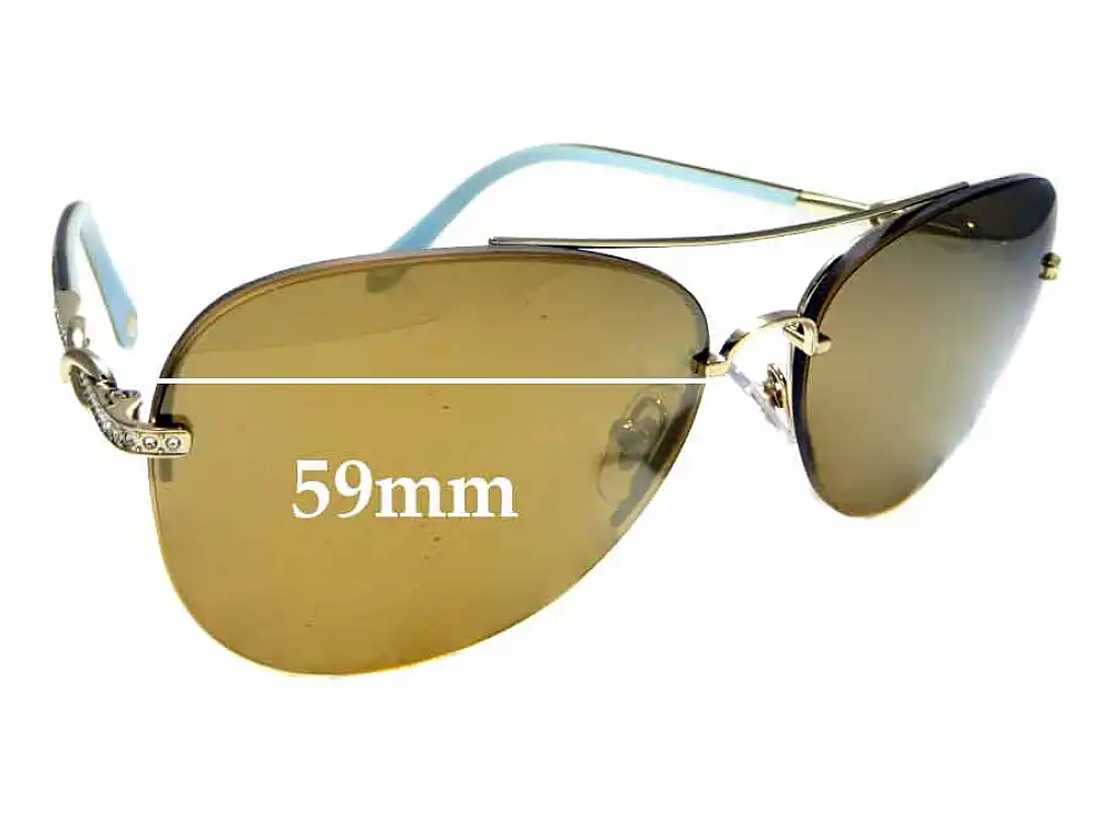 Tiffany & Co TF3054-BReplacement Lenses 58mm Wide Tiffany & Co TF3054-BReplacement Lenses 58mm Wide
