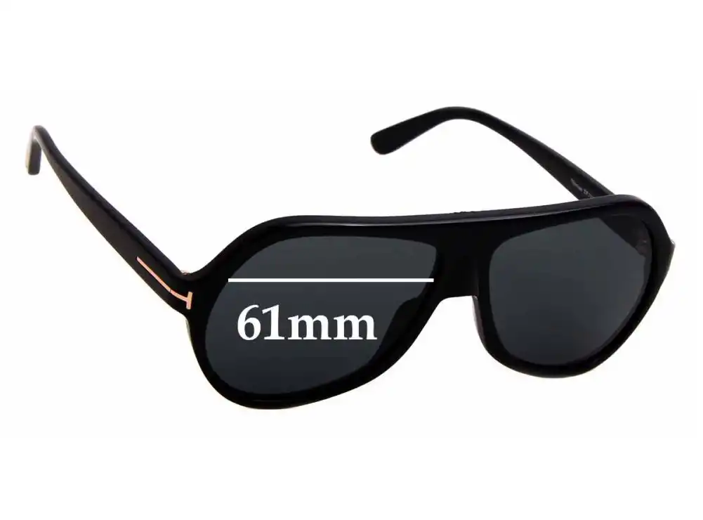 Sunglass Fix Ersatzgläser für Tom Ford TF732 - 61mm Wide Sunglass Fix Ersatzgläser für Tom Ford TF732 - 61mm Wide
