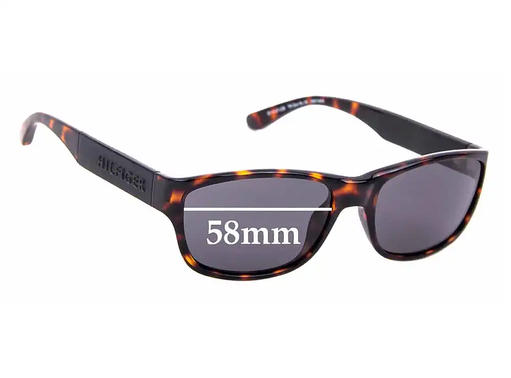 Sunglass Fix Ersatzgläser für Tommy Hilfiger TH Sun Rx 19 - 57mm Wide Sunglass Fix Ersatzgläser für Tommy Hilfiger TH Sun Rx 19 - 57mm Wide