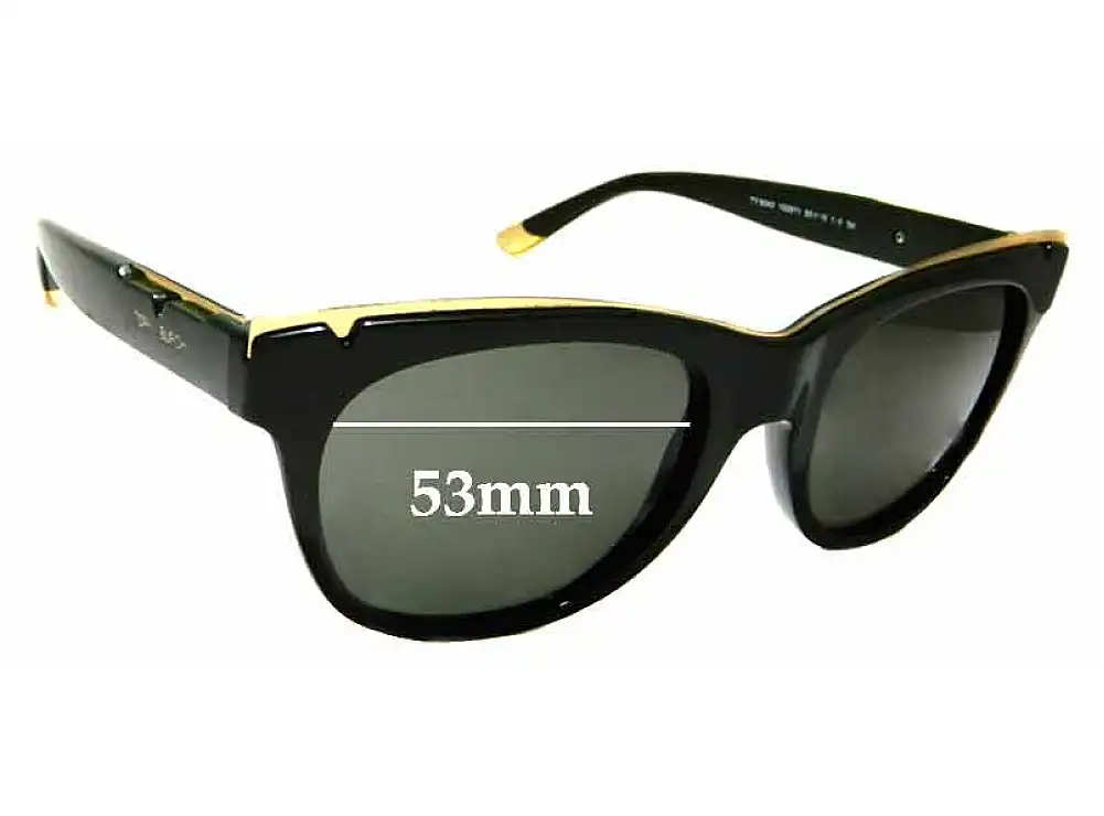 Sunglass Fix Ersatzgläser für Tory Burch TY9043 - 53mm Wide Sunglass Fix Ersatzgläser für Tory Burch TY9043 - 53mm Wide