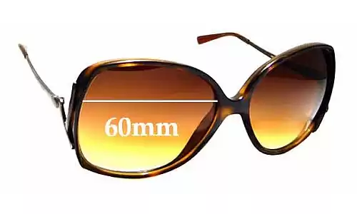 Sunglass Fix Ersatzgläser für Vogue VO2638-S - 60mm Wide Vogue VO2638-S Ersatzlinsen 60mm wide