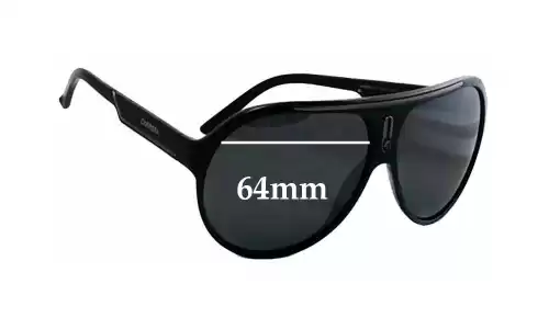 Sunglass Fix Ersatzgläser für Carrera 57 - 64mm Wide Sunglass Fix Ersatzgläser für Carrera 57 - 64mm Wide
