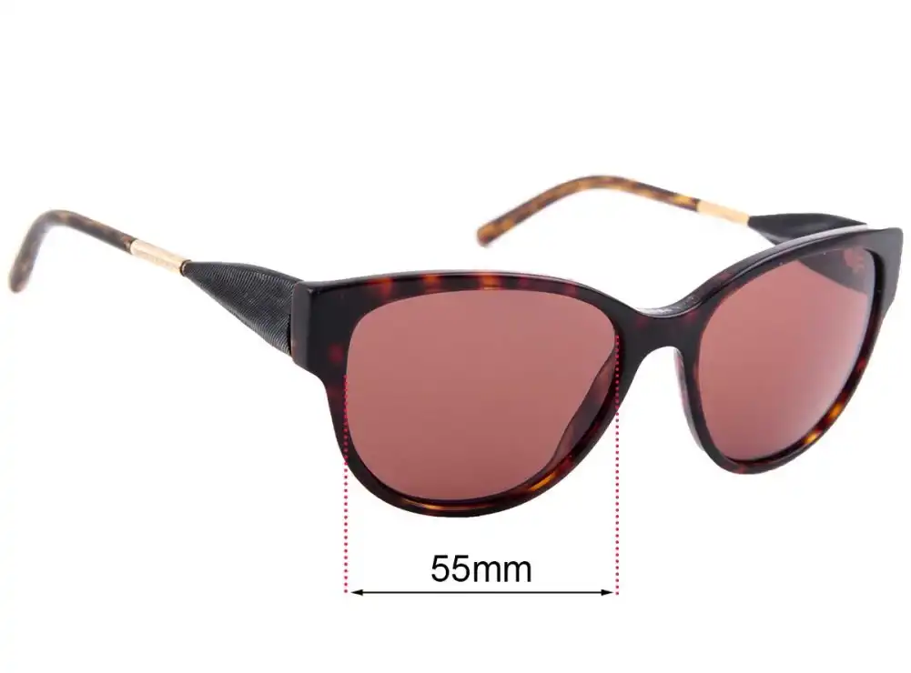 Sunglass Fix Ersatzgläser für Burberry B 4190 - 55mm Wide Sunglass Fix Ersatzgläser für Burberry B 4190 - 55mm Wide