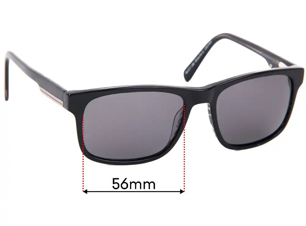 Sunglass Fix Ersatzgläser für Country Road CR Sun Rx 12 - 56mm Wide Sunglass Fix Ersatzgläser für Country Road CR Sun Rx 12 - 56mm Wide