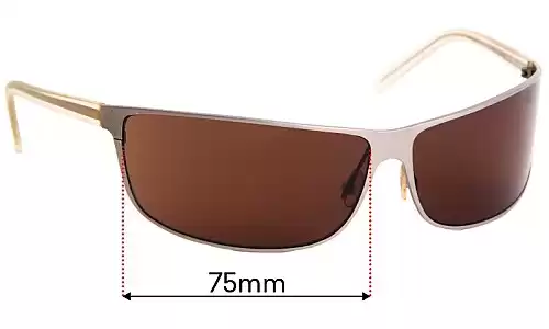 Sunglass Fix Ersatzgläser für Prada SPR53C - 75mm Wide Sunglass Fix Ersatzgläser für Prada SPR53C - 75mm Wide