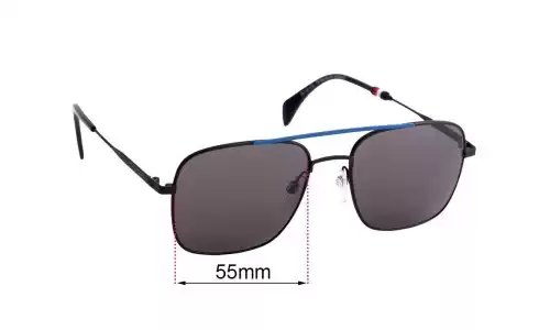 Sunglass Fix Ersatzgläser für Tommy Hilfiger TH Sun Rx 40 - 55mm Wide Sunglass Fix Ersatzgläser für Tommy Hilfiger TH Sun Rx 40 - 55mm Wide