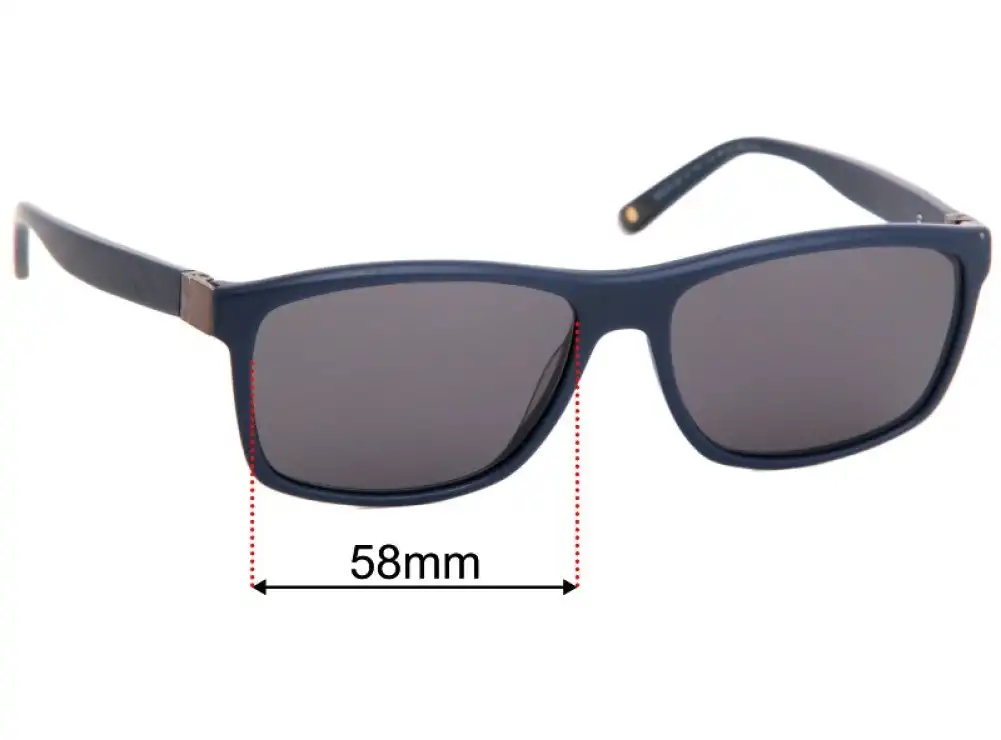 Sunglass Fix Ersatzgläser für Alex Perry AP Sun Rx 06 - 58mm Wide Sunglass Fix Ersatzgläser für Alex Perry AP Sun Rx 06 - 58mm Wide