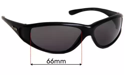 Sunglass Fix Ersatzgläser für Zenith No Limits - 66mm Wide Sunglass Fix Ersatzgläser für Zenith No Limits - 66mm Wide