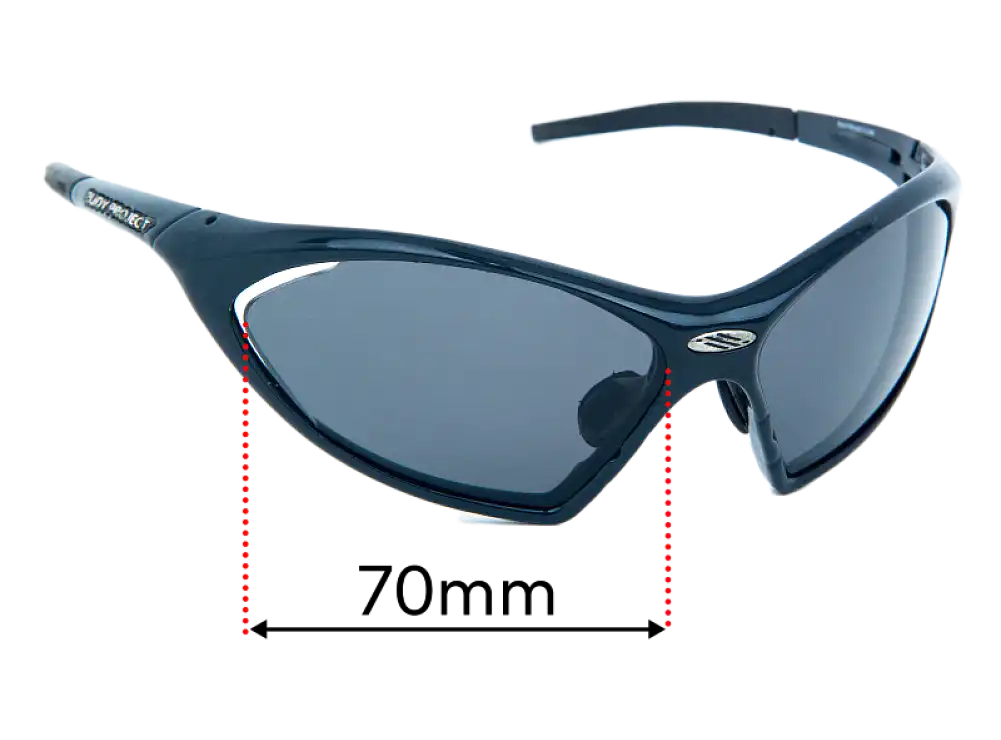 Sunglass Fix Ersatzgläser für Rudy Project T-Lock - 70mm Wide Sunglass Fix Ersatzgläser für Rudy Project T-Lock - 70mm Wide