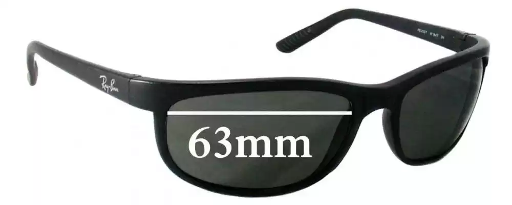 TheSunglassFix Replacement Lenses for Ray-Ban Predators RB2027 TheSunglassFix Replacement Lenses for Ray-Ban Predators RB2027