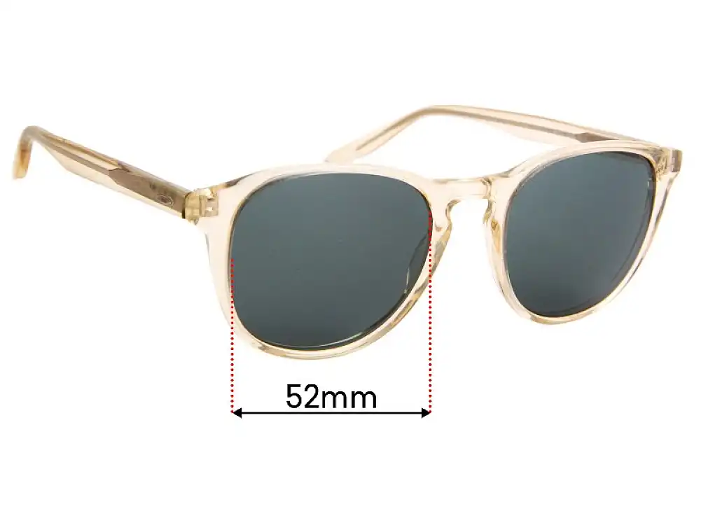 Sunglass Fix Lentes de Repuesto para Barton Perreira Plimsoul - 52mm Wide Sunglass Fix Lentes de Repuesto para Barton Perreira Plimsoul - 52mm Wide