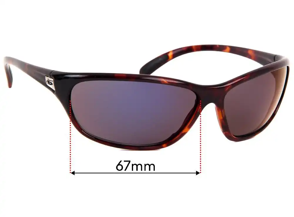 Sunglass Fix Lentes de Repuesto para Bolle Venom - 67mm Wide Sunglass Fix Lentes de Repuesto para Bolle Venom - 67mm Wide