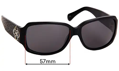 Sunglass Fix Lentes de Repuesto para Brighton Toledo - 57mm Wide Sunglass Fix Lentes de Repuesto para Brighton Toledo - 57mm Wide