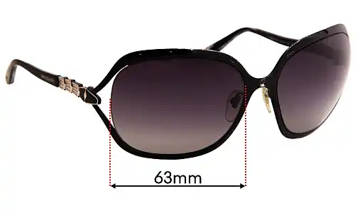 Sunglass Fix Lentes de Repuesto para Bvlgari 6037-B - 63mm Wide Sunglass Fix Lentes de Repuesto para Bvlgari 6037-B - 63mm Wide