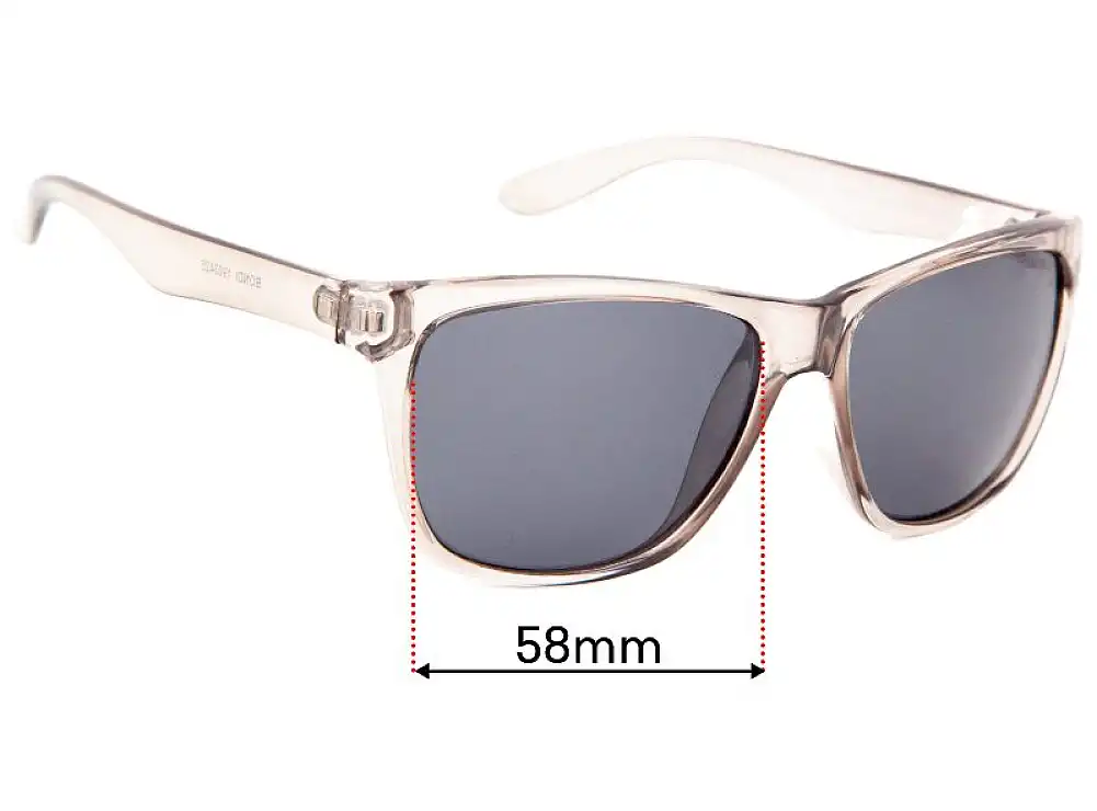 Sunglass Fix Lentes de Repuesto para Cancer Council Bondi - 58mm Wide Sunglass Fix Lentes de Repuesto para Cancer Council Bondi - 58mm Wide