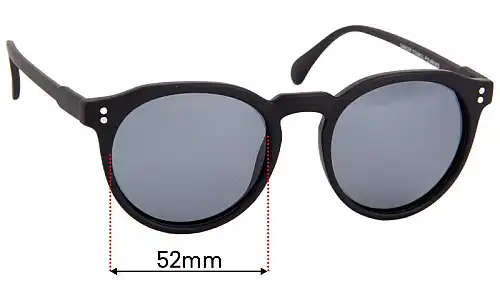 Sunglass Fix Lentes de Repuesto para Cancer Council Bright - 52mm Wide Sunglass Fix Lentes de Repuesto para Cancer Council Bright - 52mm Wide